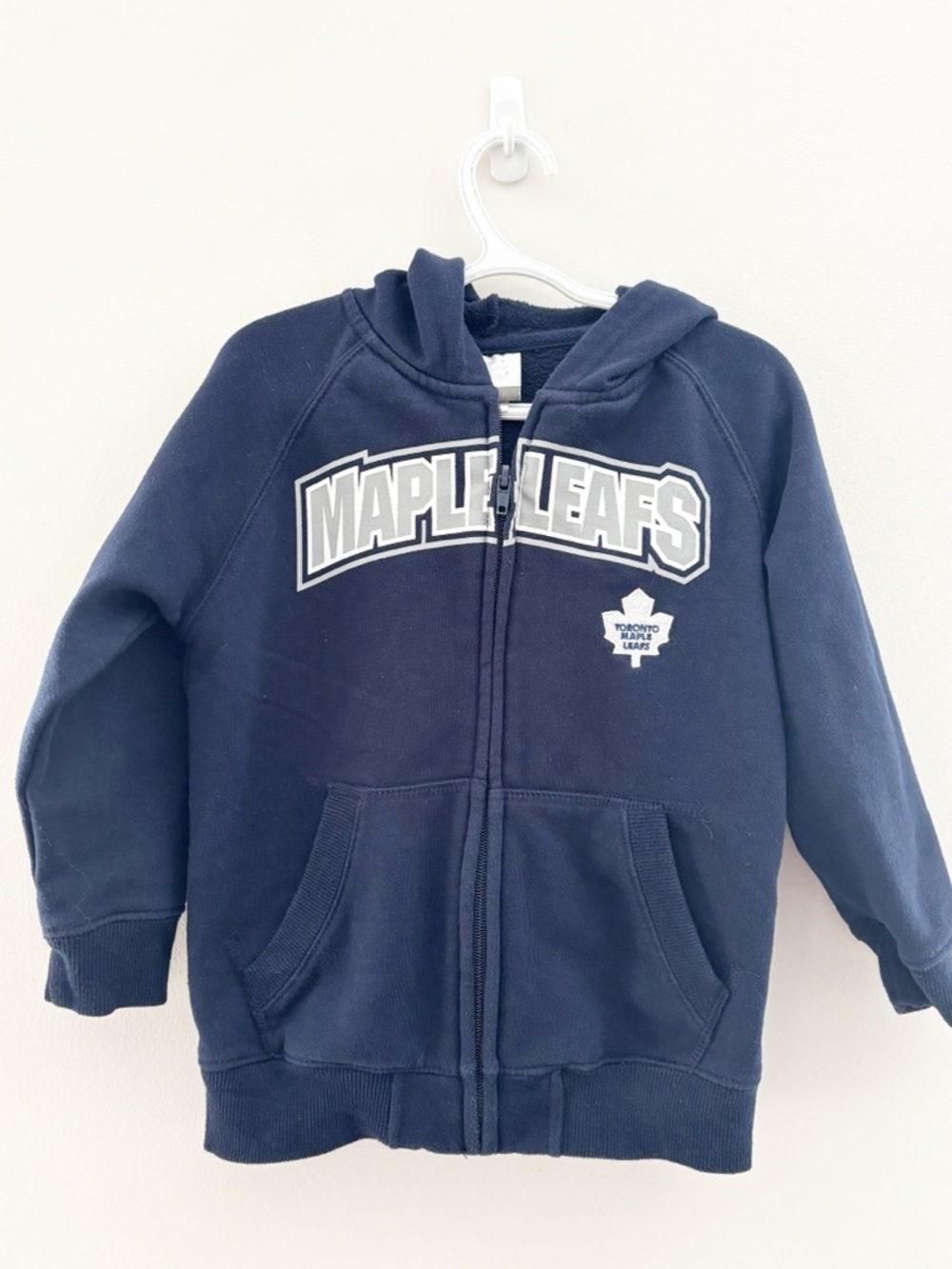 NHL Maple Leafs Zip Hoodie - 5T